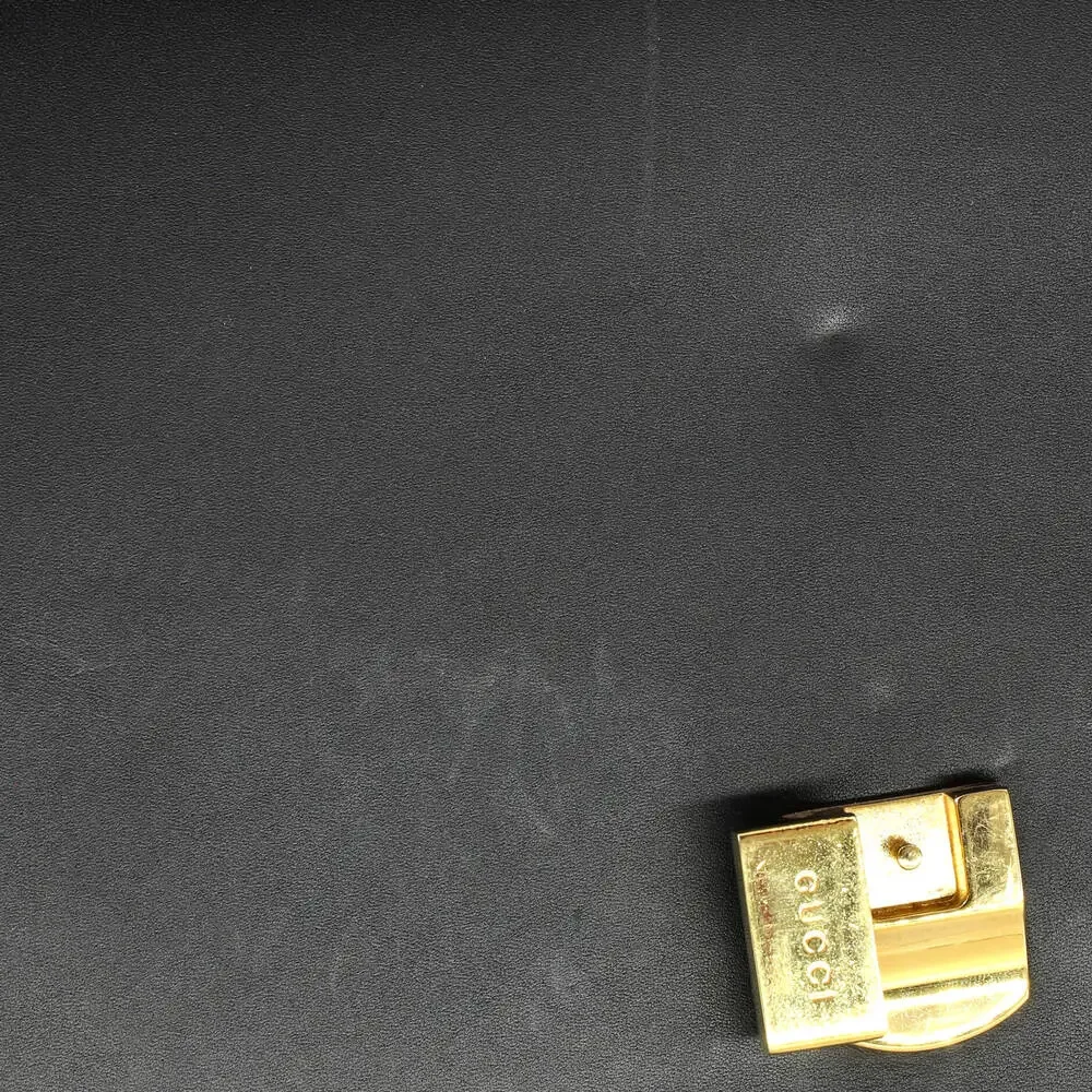 Gucci Sylvie Shoulder Bag Leather Small #248476G11B - Picture 7 of 8